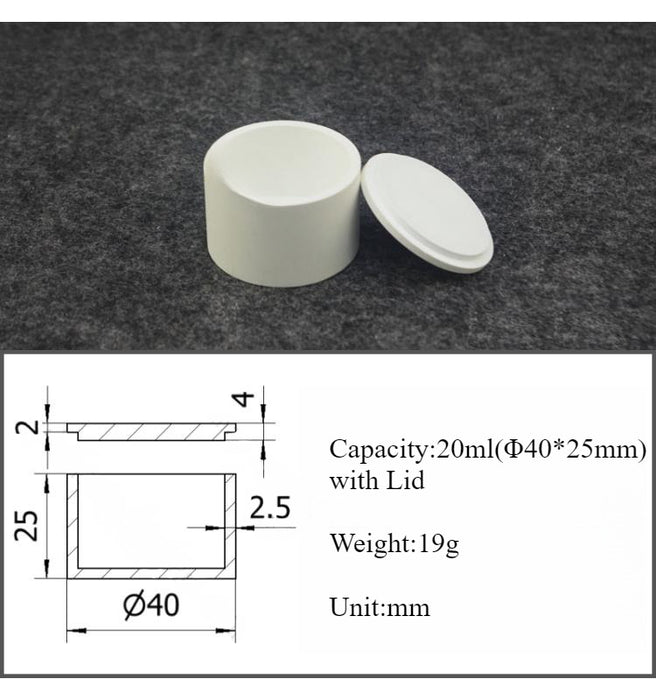Boron Nitride Ceramic Crucible Boron Nitride Crucible Cylinder | NEXACULE - Boron Nitride Crucible