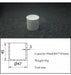 Boron Nitride Ceramic Crucible Boron Nitride Crucible Cylinder | NEXACULE - Boron Nitride Crucible
