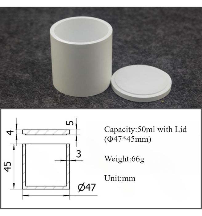 Boron Nitride Ceramic Crucible Boron Nitride Crucible Cylinder | NEXACULE - Boron Nitride Crucible