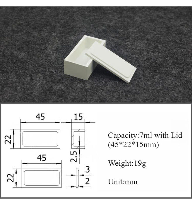 Boron Nitride Crucible Boron Nitride Ceramic Crucible Square | NEXACULE - Boron Nitride Crucible