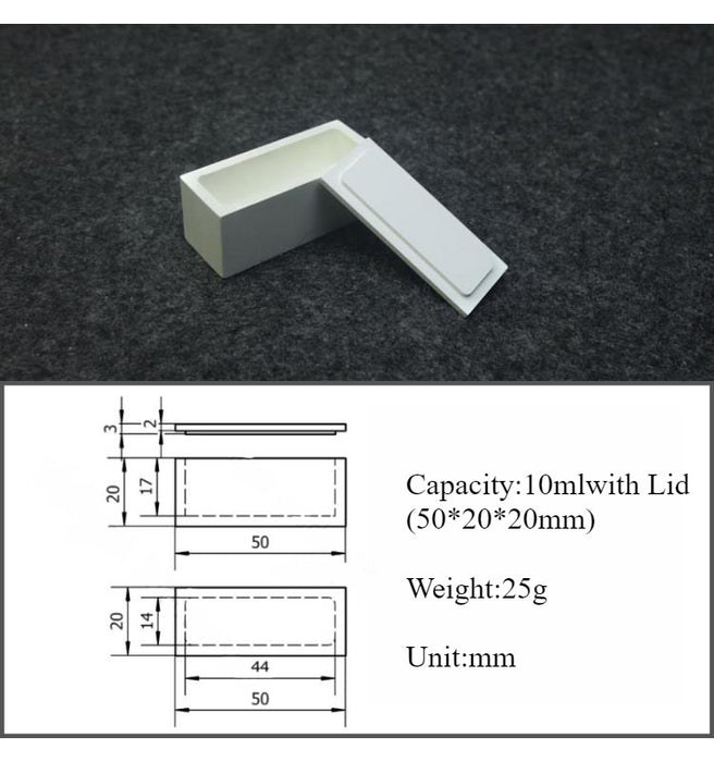 Boron Nitride Crucible Boron Nitride Ceramic Crucible Square | NEXACULE - Boron Nitride Crucible