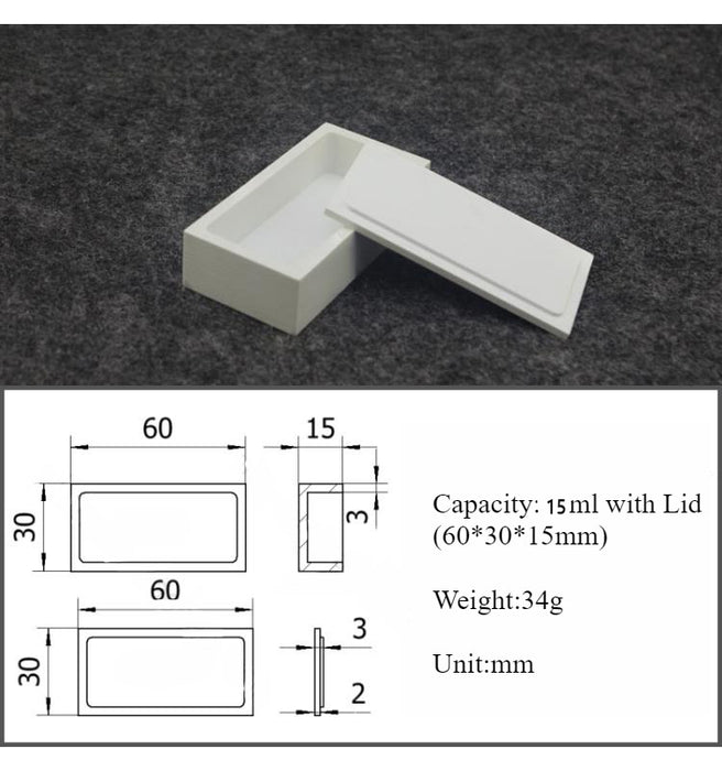 Boron Nitride Crucible Boron Nitride Ceramic Crucible Square | NEXACULE - Boron Nitride Crucible