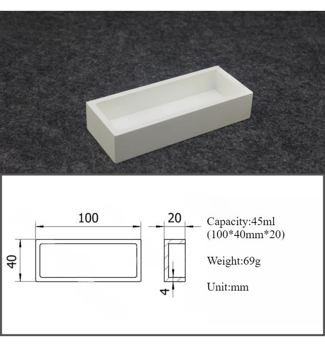 Boron Nitride Crucible Boron Nitride Ceramic Crucible Square | NEXACULE - Boron Nitride Crucible
