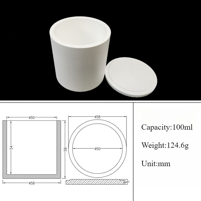 Boron Nitride Ceramic Crucible Boron Nitride Crucible Cylinder | NEXACULE - Boron Nitride Crucible