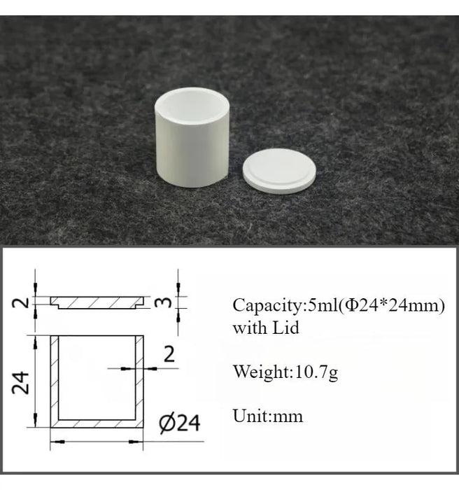Boron Nitride Ceramic Crucible Boron Nitride Crucible Cylinder | NEXACULE - Boron Nitride Crucible
