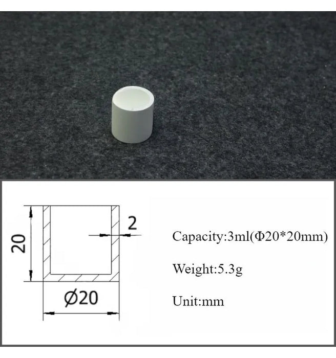 Boron Nitride Ceramic Crucible Boron Nitride Crucible Cylinder | NEXACULE - Boron Nitride Crucible