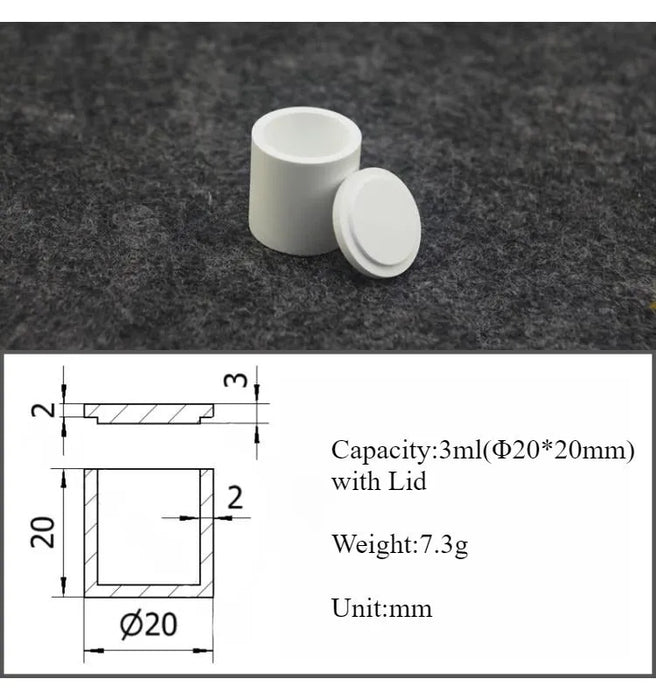 Boron Nitride Ceramic Crucible Boron Nitride Crucible Cylinder | NEXACULE - Boron Nitride Crucible