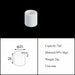Magnesia Crucible Magnesium Oxide Crucible Mgo Cylinder| NEXACULE - Magnesia Crucible