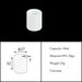 Magnesia Crucible Magnesium Oxide Crucible Mgo Cylinder| NEXACULE - Magnesia Crucible