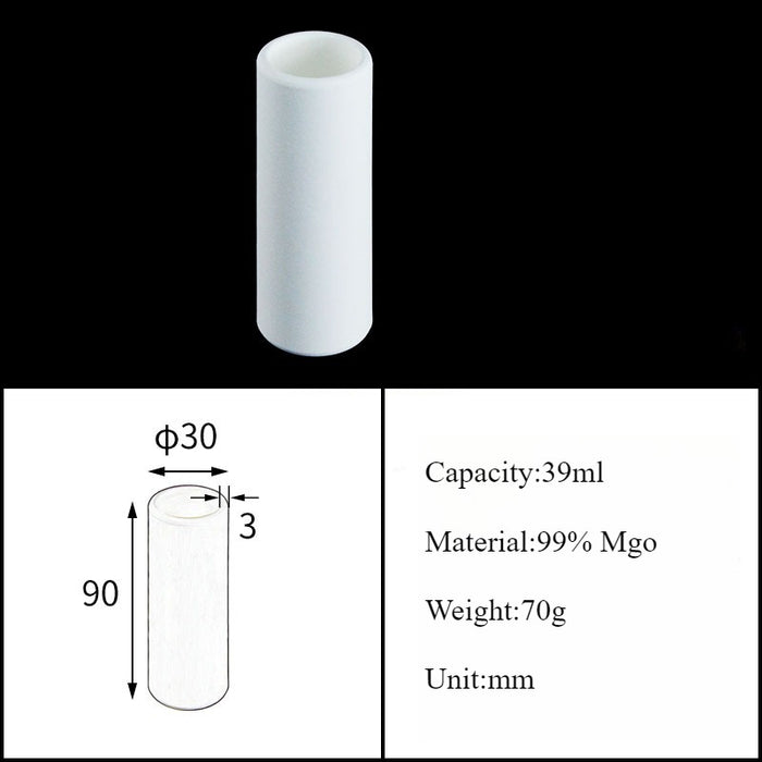 Magnesia Crucible Magnesium Oxide Crucible Mgo Cylinder| NEXACULE - Magnesia Crucible