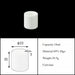 Magnesia Crucible Magnesium Oxide Crucible Mgo Cylinder| NEXACULE - Magnesia Crucible