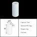 Magnesia Crucible Magnesium Oxide Crucible Mgo Cylinder| NEXACULE - Magnesia Crucible