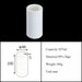 Magnesia Crucible Magnesium Oxide Crucible Mgo Cylinder| NEXACULE - Magnesia Crucible