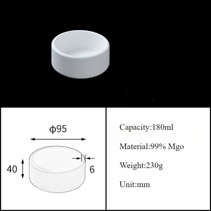 Magnesia Crucible Magnesium Oxide Crucible Mgo Cylinder| NEXACULE - Magnesia Crucible