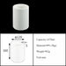 Magnesia Crucible Magnesium Oxide Crucible Mgo Cylinder| NEXACULE - Magnesia Crucible