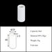 Magnesia Crucible Magnesium Oxide Crucible Mgo Cylinder| NEXACULE - Magnesia Crucible