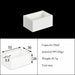 Magnesia Crucible Magnesium Oxide Crucible Mgo Square| NEXACULE - Magnesia Crucible