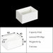 Magnesia Crucible Magnesium Oxide Crucible Mgo Square| NEXACULE - Magnesia Crucible