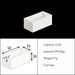 Magnesia Crucible Magnesium Oxide Crucible Mgo Square| NEXACULE - Magnesia Crucible