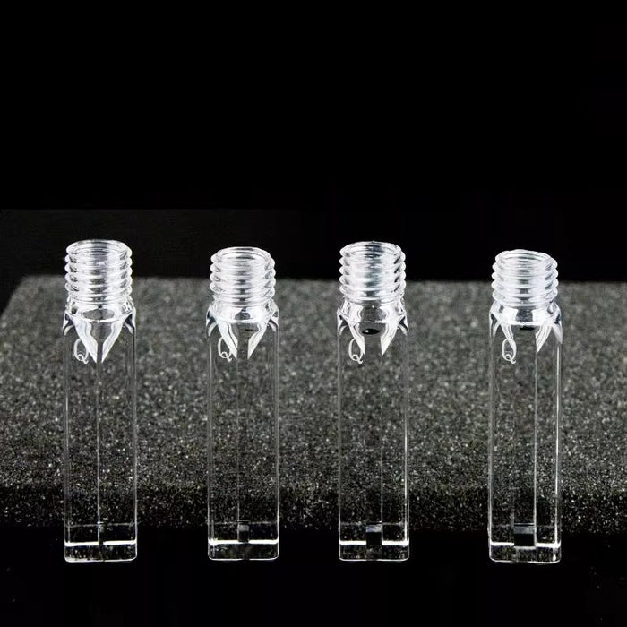 Quartz Spiral Cuvette 10mm EU Sealed Fluorescent Spiral Cell| NEXACULE