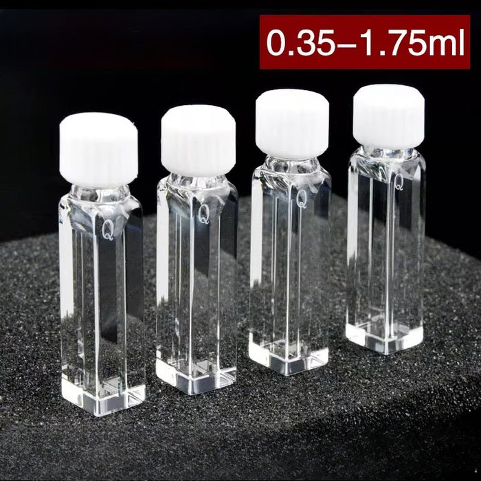Quartz Spiral Cuvette 10mm EU Sealed Fluorescent Spiral Cell| NEXACULE
