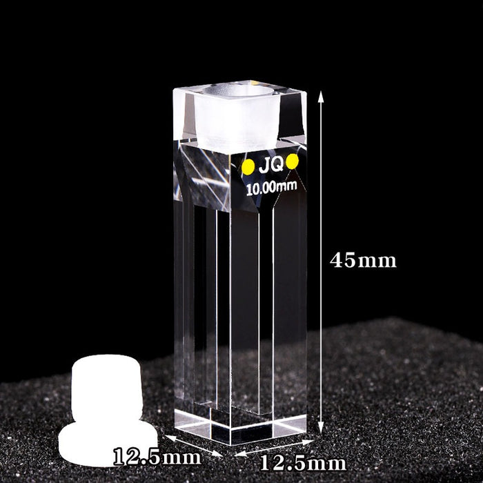 700ul Quartz Cell Fluorescence Closed 10mm Quartz Cuvettes| NEXACULE - Fluorescence Cuvettes