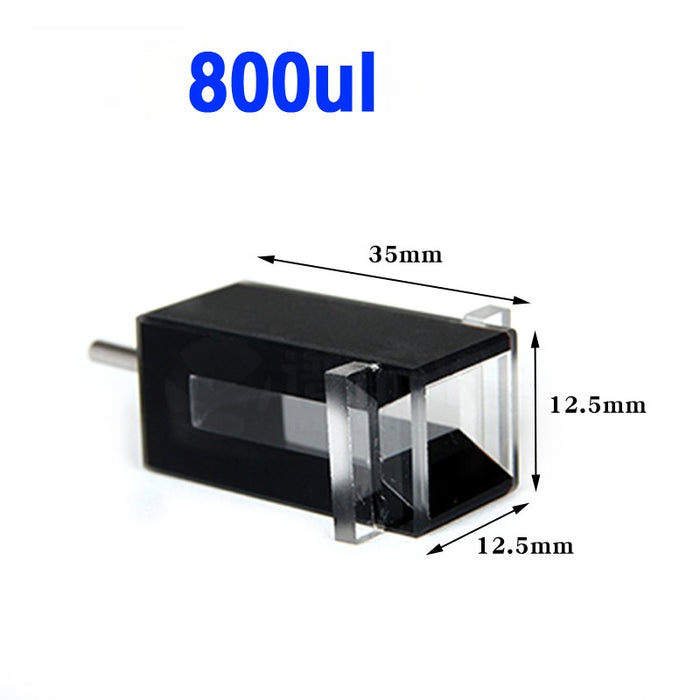 800ul Quartz Flow Cuvette Quartz Cells Path Length 10mm  | NEXACULE - Flow Cuvettes