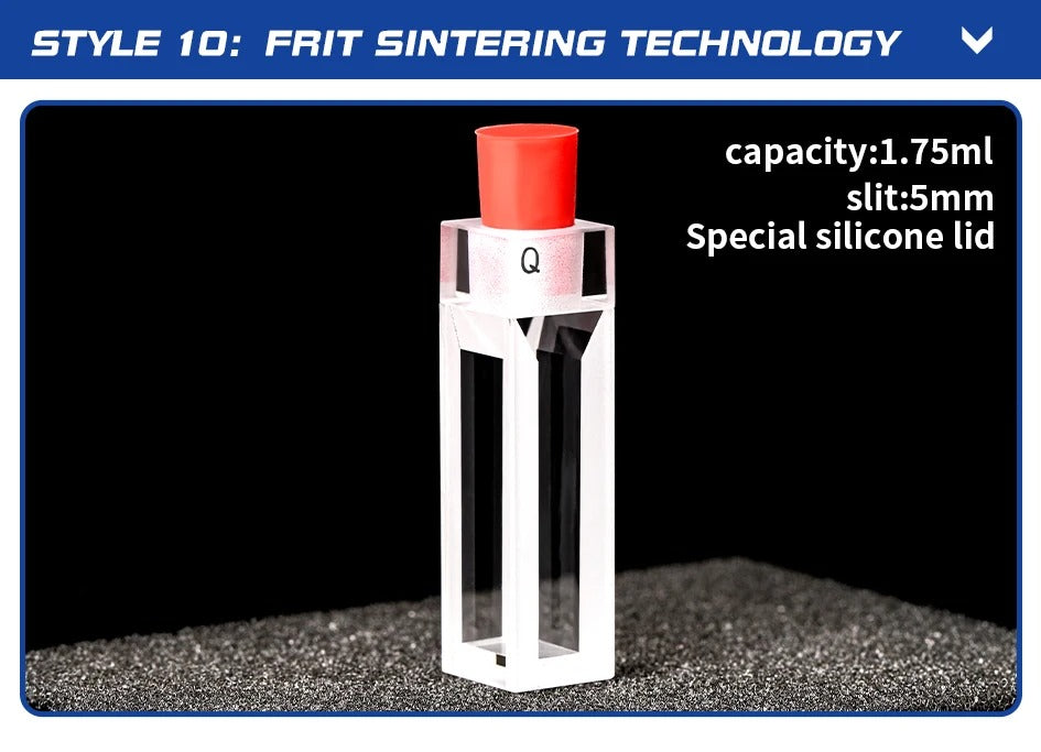 Quartz Closed Colorimetric Dish Acid and Alkali Resistance | NEXACULE - Sealed Cuvettes