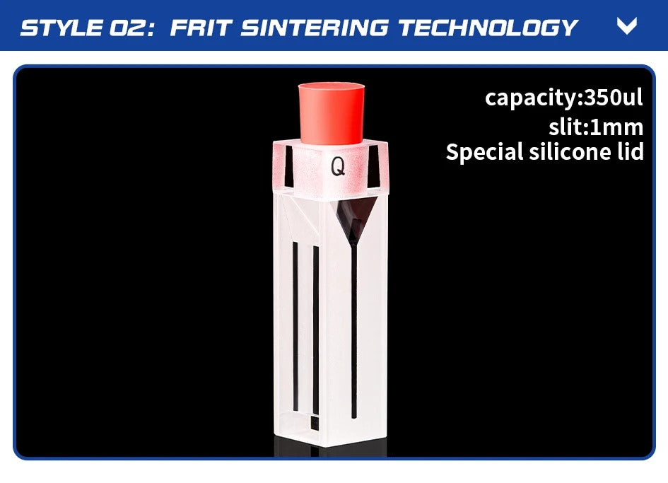 Quartz Closed Colorimetric Dish Acid and Alkali Resistance | NEXACULE - Sealed Cuvettes