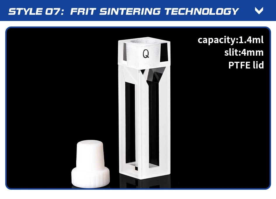 Quartz Closed Colorimetric Dish Acid and Alkali Resistance | NEXACULE - Sealed Cuvettes
