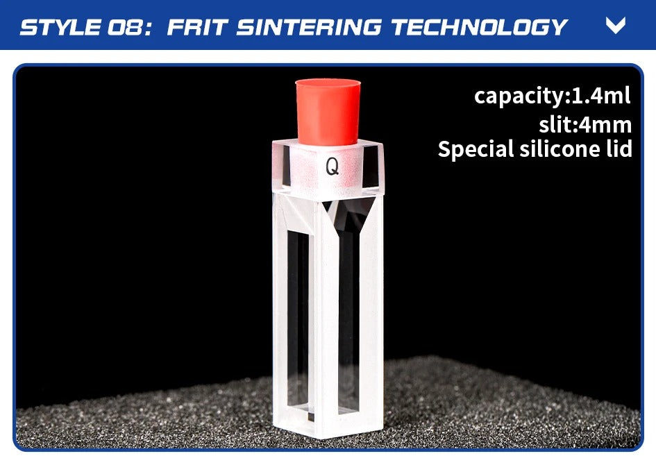 Quartz Closed Colorimetric Dish Acid and Alkali Resistance | NEXACULE - Sealed Cuvettes