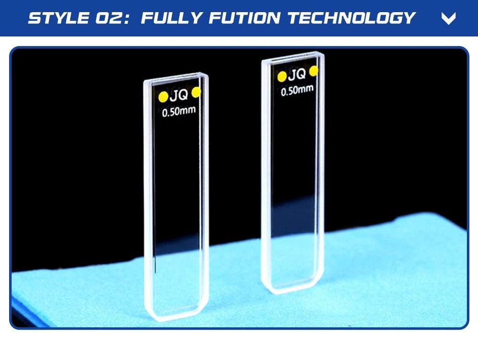 1pcs Quartz Cuvette Cells JGS1 for Spectrophotometer Lab | NEXACULE - UV Quart Cuvettes