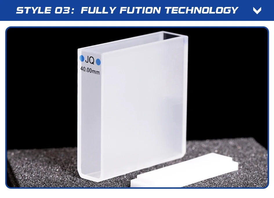 Quartz Cuvette with Lid 40mm UV Spectrophotometer Cuvette | NEXACULE - UV Quart Cuvettes