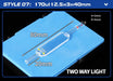 Quartz Flow Cuvette Variety of Styles Good Fluidity Complete| NEXACULE - Flow Cuvettes