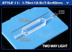 Quartz Flow Cuvette Variety of Styles Good Fluidity Complete| NEXACULE - Flow Cuvettes
