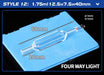 Quartz Flow Cuvette Variety of Styles Good Fluidity Complete| NEXACULE - Flow Cuvettes