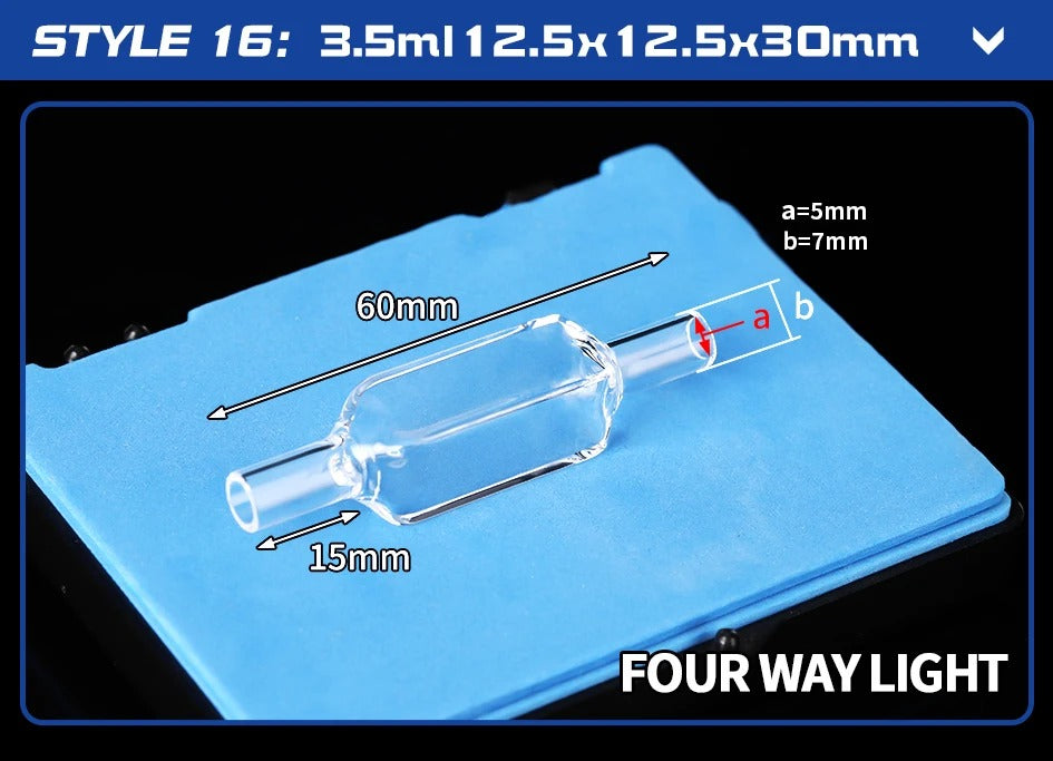 Quartz Flow Cuvette Variety of Styles Good Fluidity Complete| NEXACULE - Flow Cuvettes
