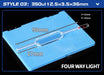 Quartz Flow Cuvette Variety of Styles Good Fluidity Complete| NEXACULE - Flow Cuvettes