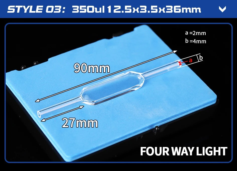 Quartz Flow Cuvette Variety of Styles Good Fluidity Complete| NEXACULE - Flow Cuvettes