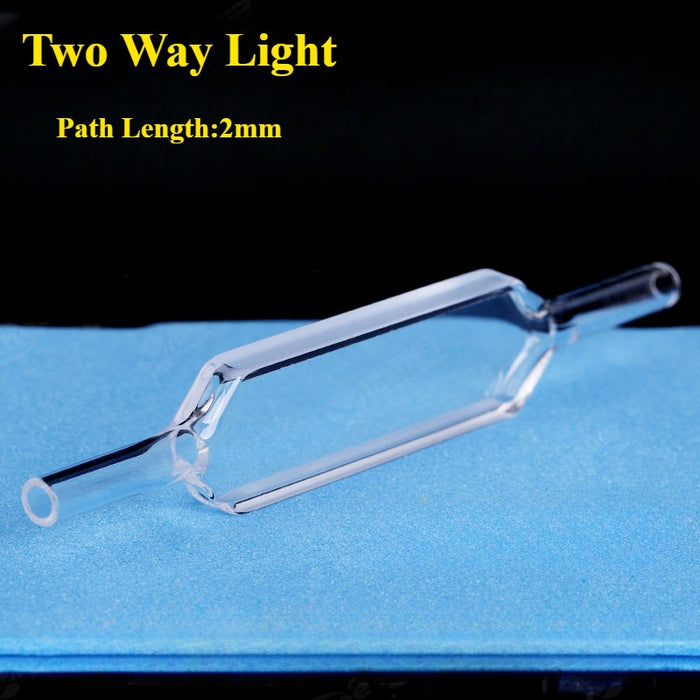 700ul Quartz Flow Cuvettes Cells 2mm Two Way Light | NEXACULE - Flow Cuvettes