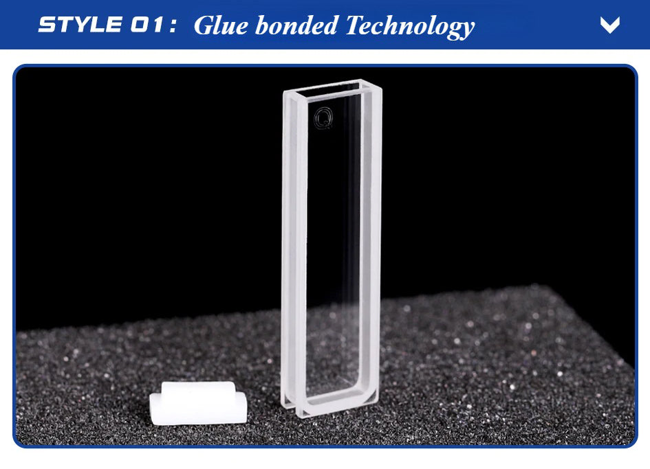 1.05ml Quartz Cuvettes with Lid 3mm Quartz Cells | NEXACULE - UV Quart Cuvettes