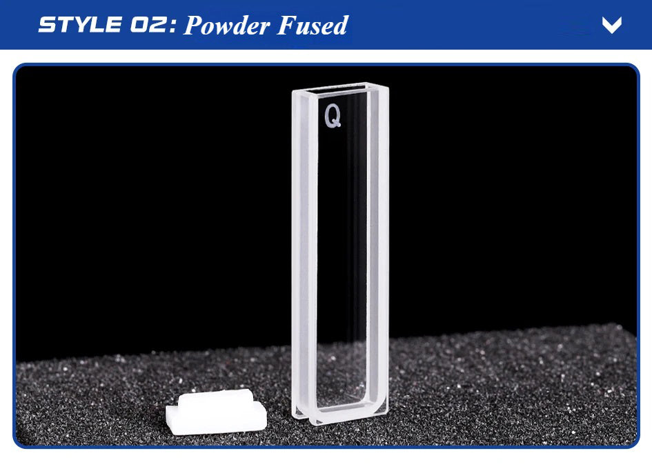 1.05ml Quartz Cuvettes with Lid 3mm Quartz Cells | NEXACULE - UV Quart Cuvettes