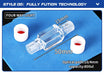 Quartz MicroFlow Cell Spiral Colorimetric Dish UV Transparent | NEXACULE - Flow Cuvettes