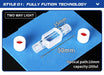 Quartz MicroFlow Cell Spiral Colorimetric Dish UV Transparent | NEXACULE - Flow Cuvettes