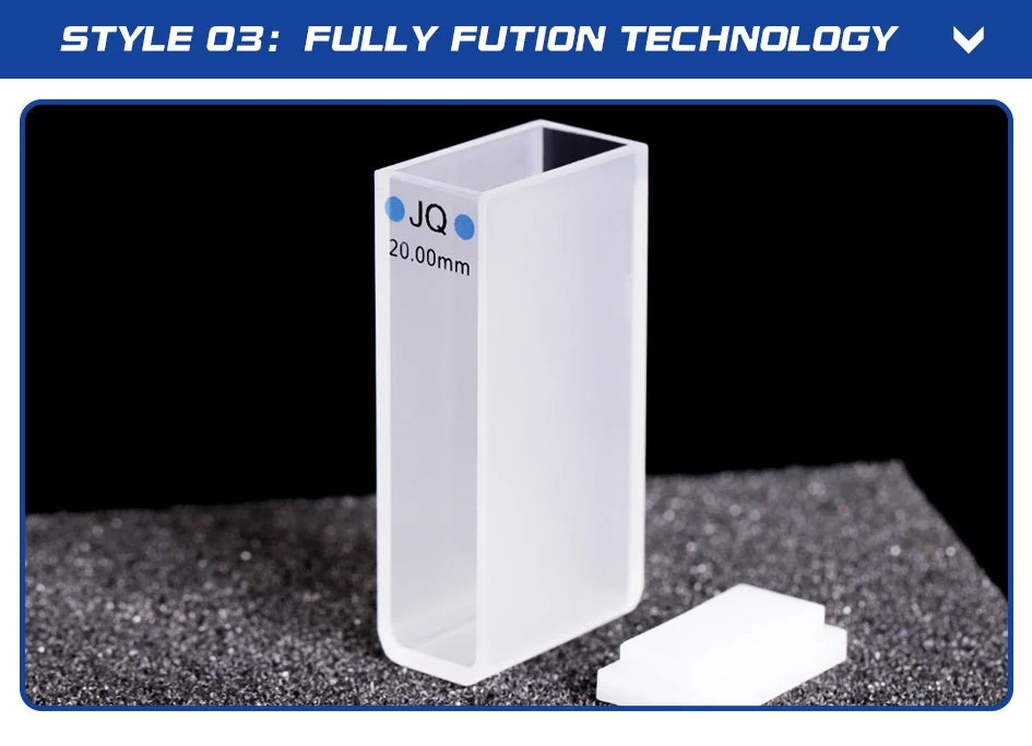 7ml Quartz Cuvette with Lid 20mm Quartz Cells | NEXACULE - UV Quart Cuvettes