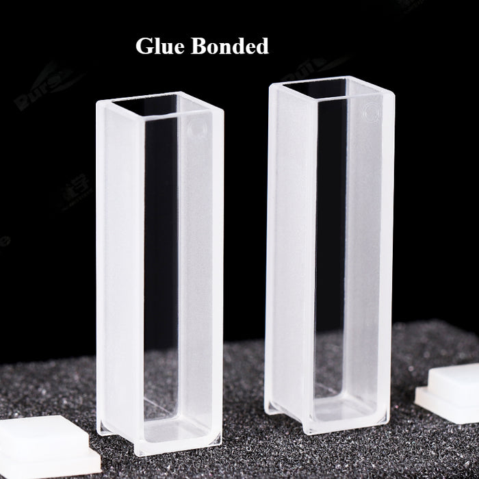 3.5ml Standard UV Quartz Cell with Lid and Leve bottom 10mm | NEXACULE - UV Quart Cuvettes