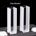 3.5ml Standard UV Quartz Cell with Lid and Leve bottom 10mm | NEXACULE - UV Quart Cuvettes