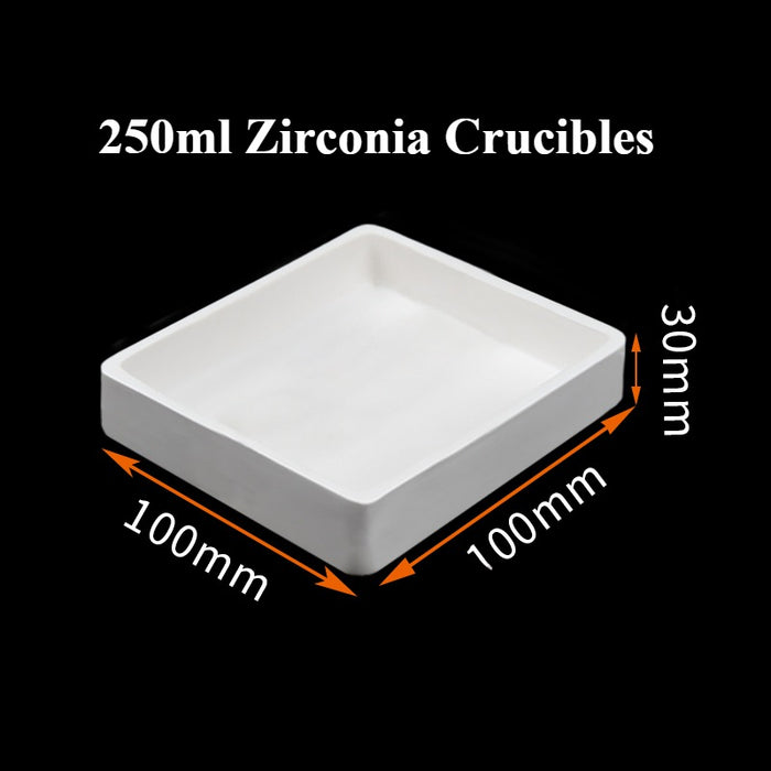 Zirconia Crucible High Temperature Resistant Crucible Square| NEXACULE - Zirconia Crucible