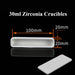 Zirconia Crucible High Temperature Resistant Crucible Square| NEXACULE - Zirconia Crucible