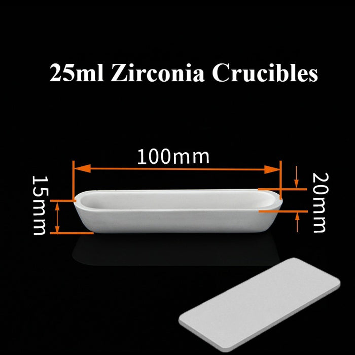 Zirconia Crucible High Temperature Resistant Crucible Square| NEXACULE - Zirconia Crucible